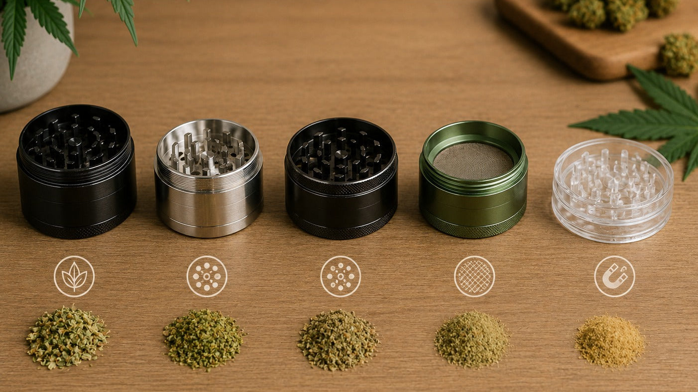 Grinder Guide – Welcher Grinder passt zu dir und deinen Kräutern?