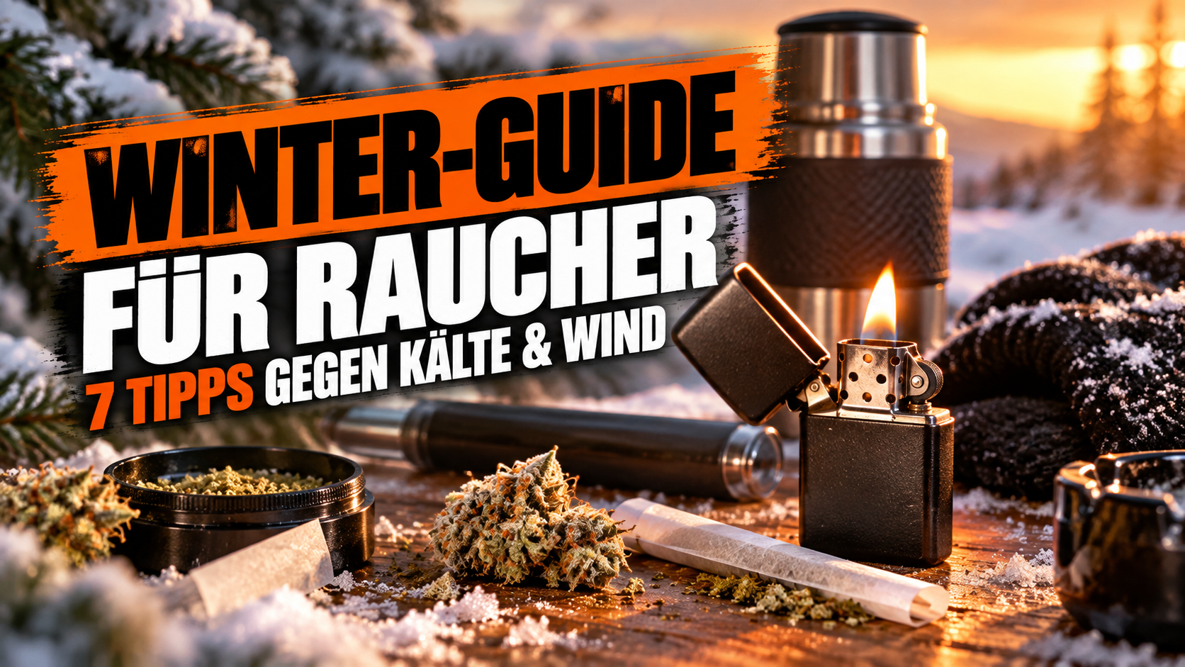 Feuerzeug streikt, Papers feucht, Finger eiskalt 2026 WinterGuide für Raucher