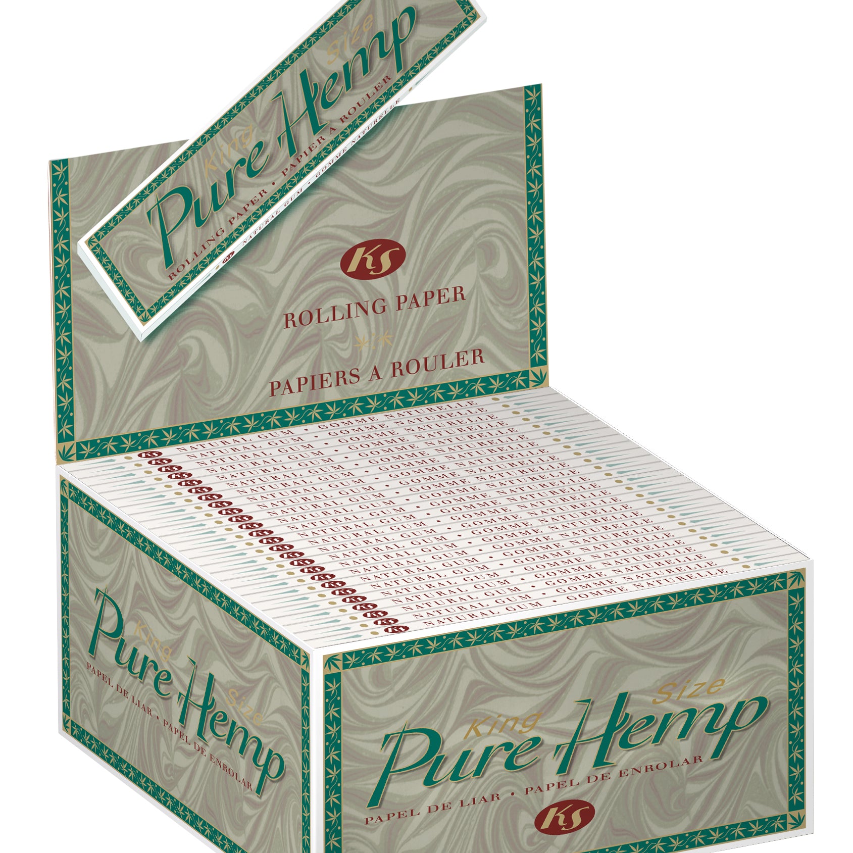 Smoking Paper "Pure Hemp" - KingSize  - Longpapers