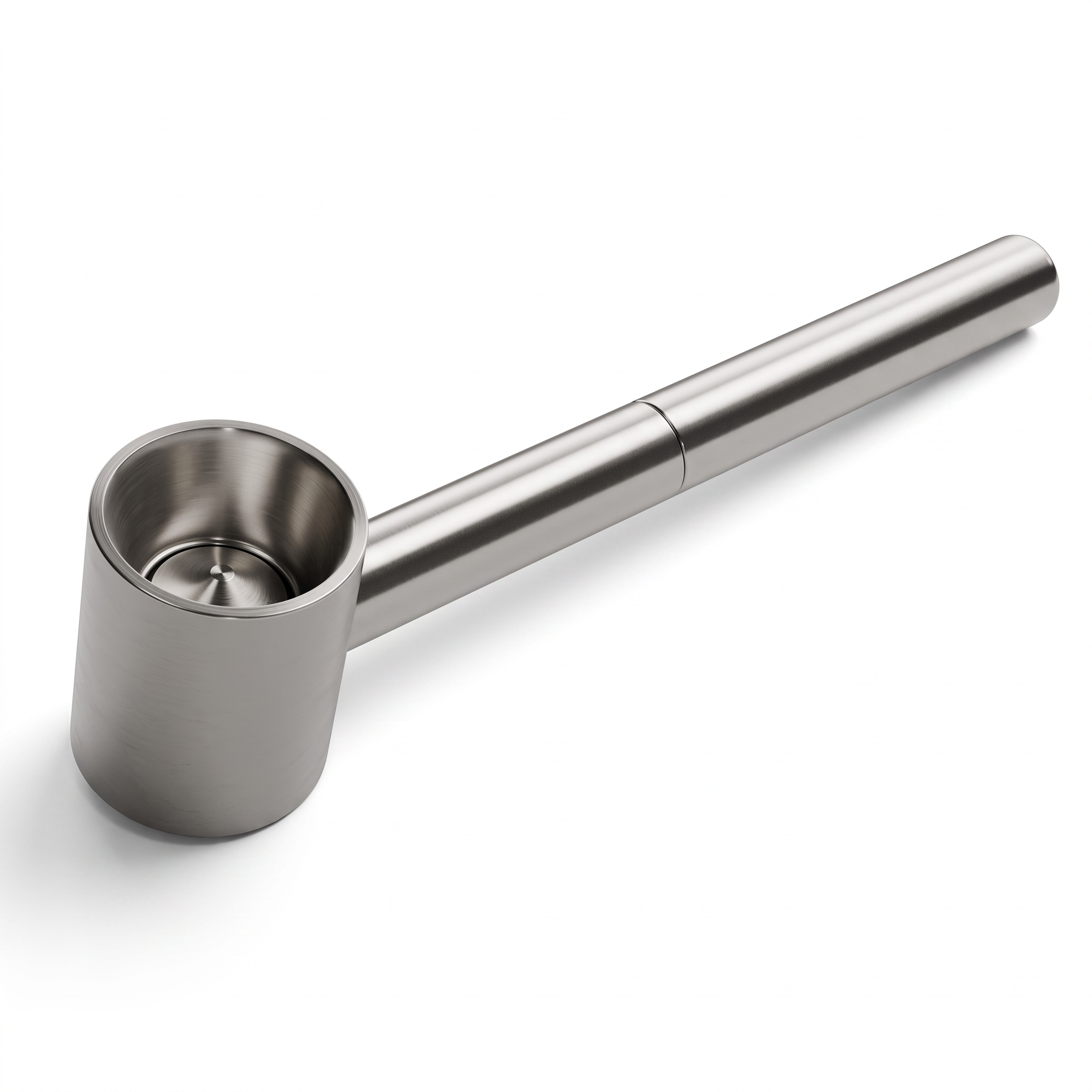 Pur22 - hochwertige Titanpfeife aus 3 teilen | Purpfeife - L 90mm - dein-Onlineheadshop.de