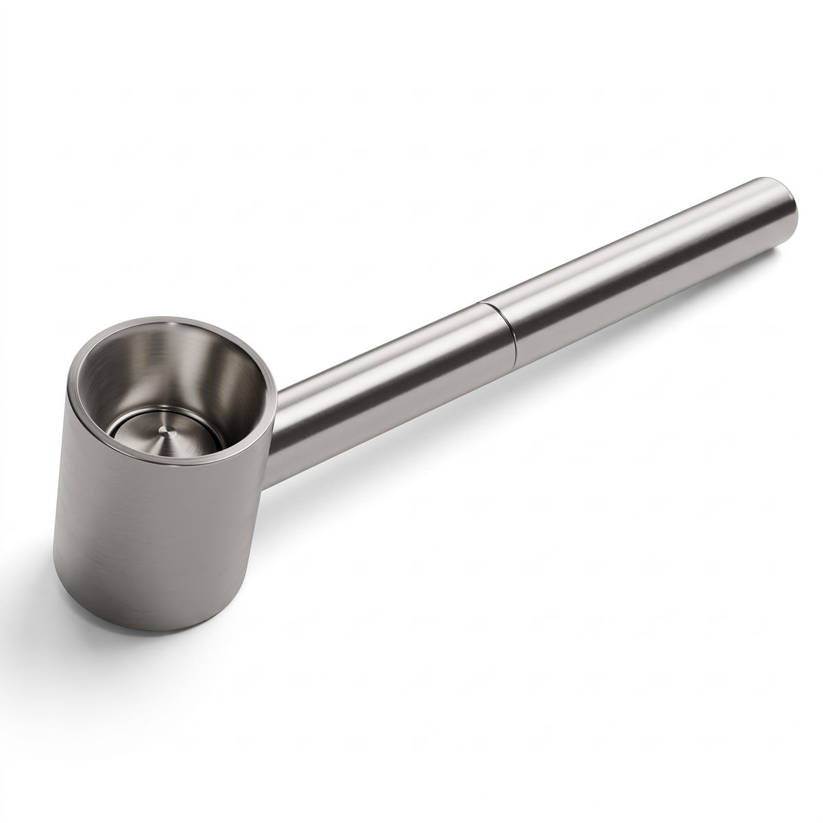 Pur22 - hochwertige Titanpfeife aus 3 teilen | Purpfeife - L 90mm - dein-Onlineheadshop.de