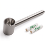 Pur22 - hochwertige Titanpfeife aus 3 teilen | Purpfeife - L 90mm - dein-Onlineheadshop.de