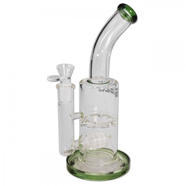 BLAZE GLASS Bong "Turbine-Trommelperkolator" - Höhe 285mm