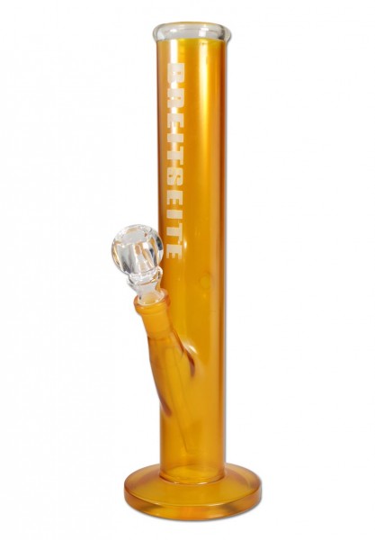 Breitseite Zylinderbong - Glasbong - Höhe 355m - verschiedenen Farben - dein-Onlineheadshop.de