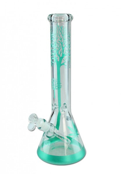 Black Leaf "Baum" Kolbenbong Eisbong - Höhe 395mm - viele Farben - dein-Onlineheadshop.de