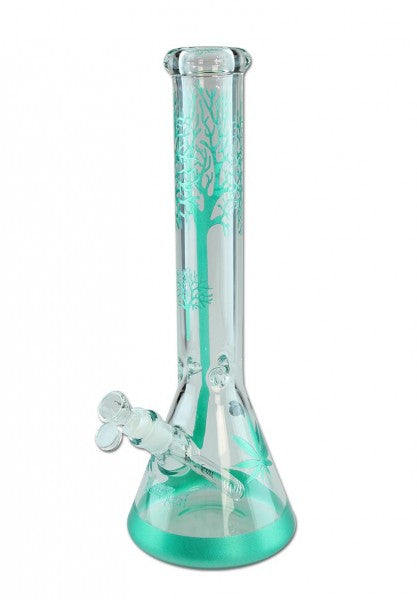 Black Leaf "Baum" Kolbenbong Eisbong - Höhe 395mm - viele Farben - dein-Onlineheadshop.de