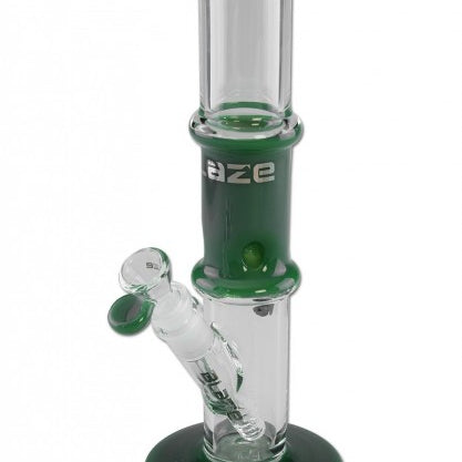 Blaze Zylinderbong- stabiles 5mm Glas - Höhe 300mm