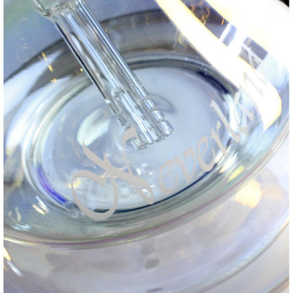 Black Leaf "Neverland" Zylinderbong- Höhe 350mm - klar