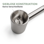 Pur22 - hochwertige Titanpfeife aus 3 teilen | Purpfeife - L 90mm - dein-Onlineheadshop.de
