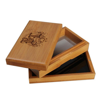 Black Leaf Aufbewahrungsbox -Skull Stoner Box II - Bambus
