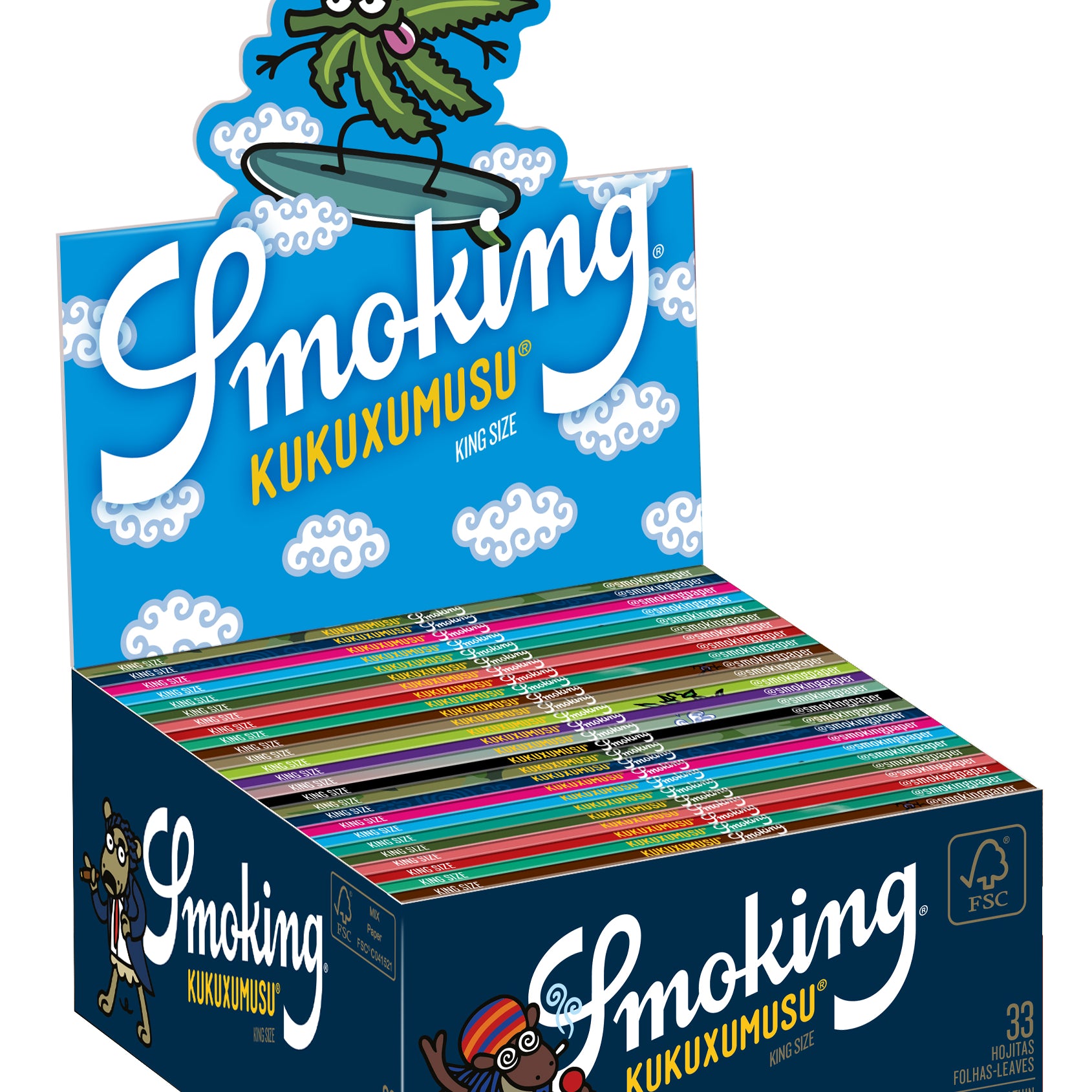 Smoking Paper "KUKUXUMUSU" - KingSize  - Longpapers