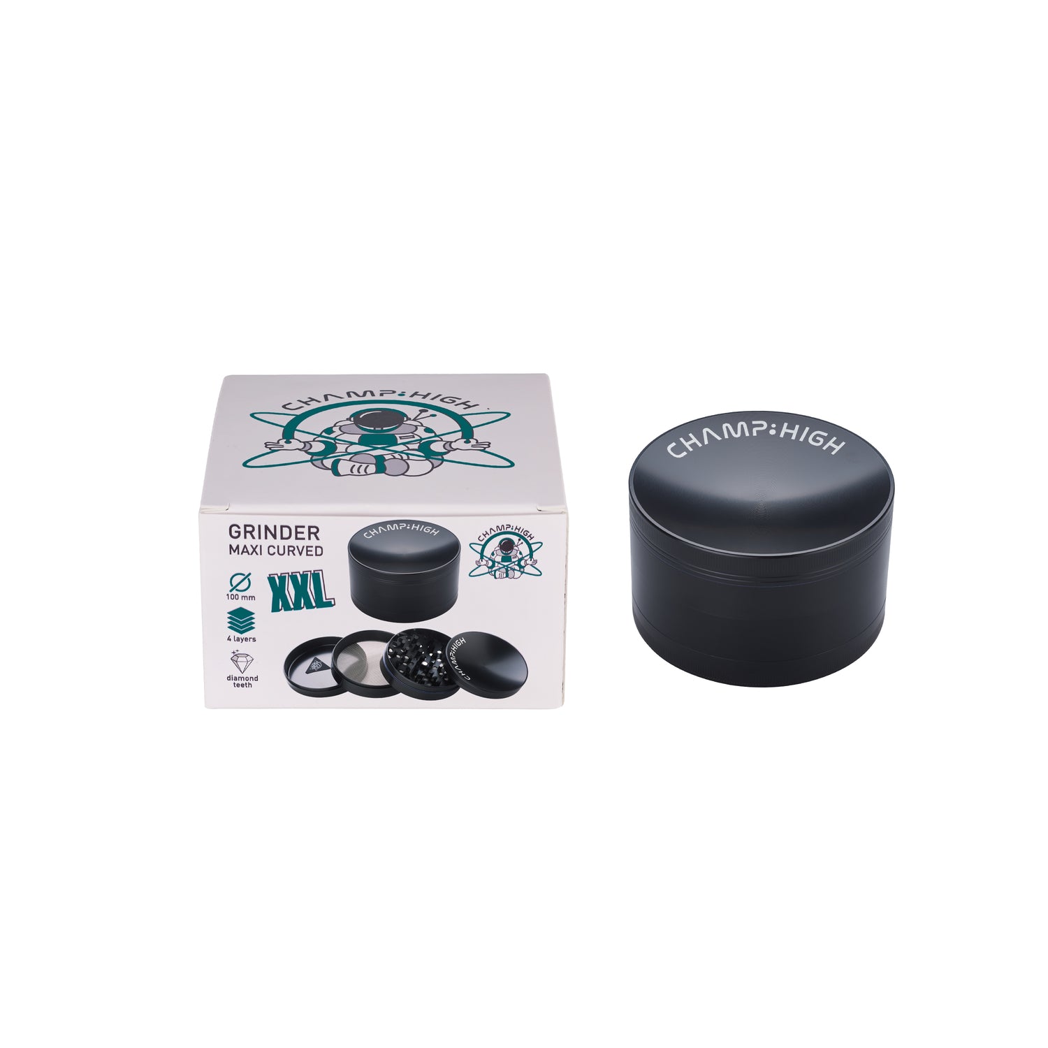 Champ High Maxi Curved-Grinder 4-tlg. Ø 100mm