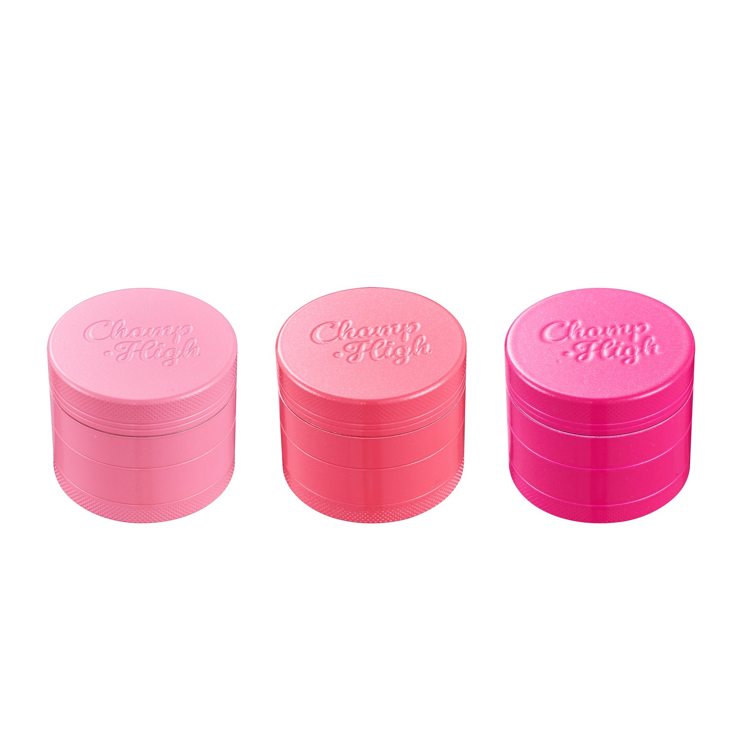 Champ High Aluminium-Grinder "Miss Pinky" 4-tlg. Ø 50mm