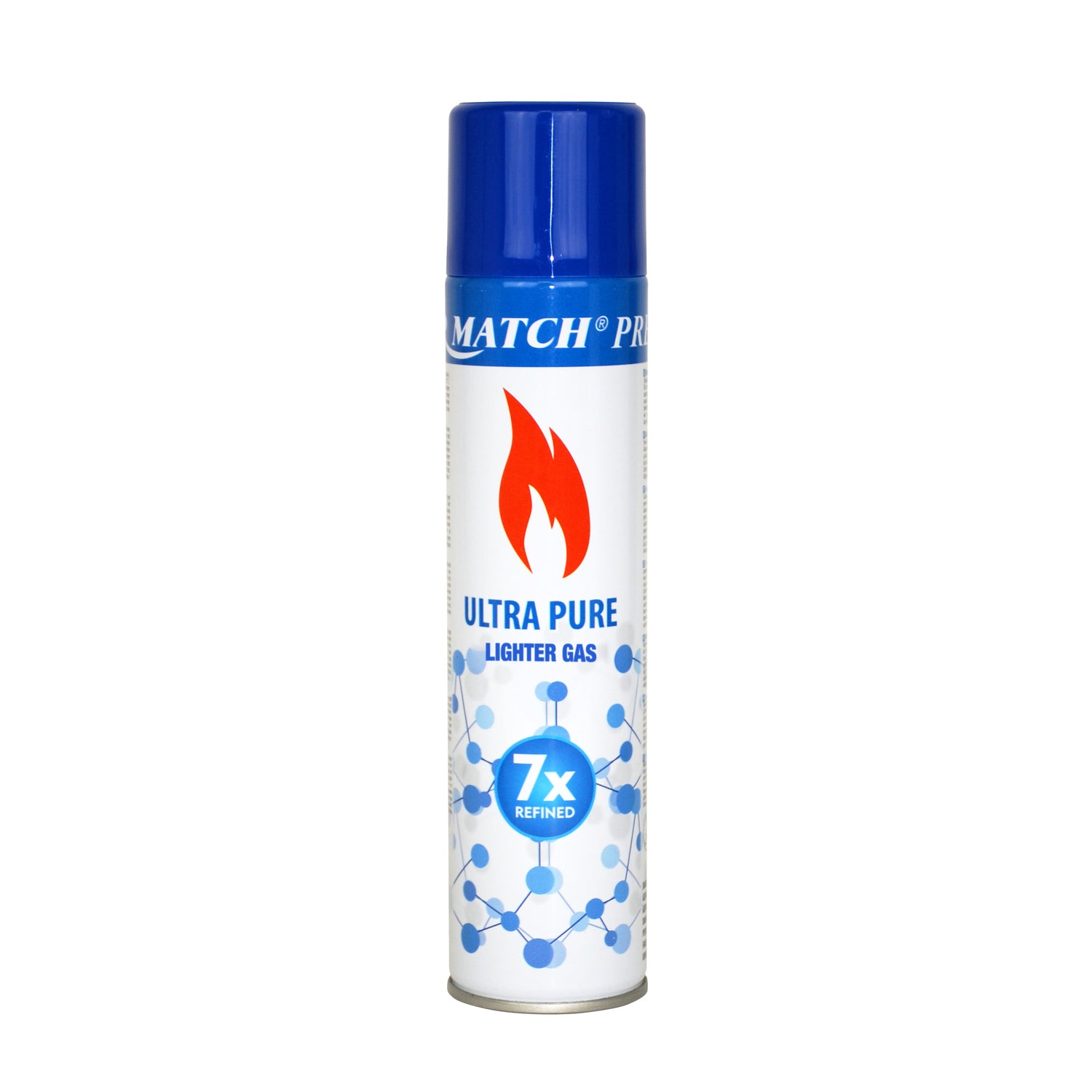 Silver Match Premium | 7x gereinigtes Feuerzeuggas / Extraktionsgas 300ml - dein-Onlineheadshop.de