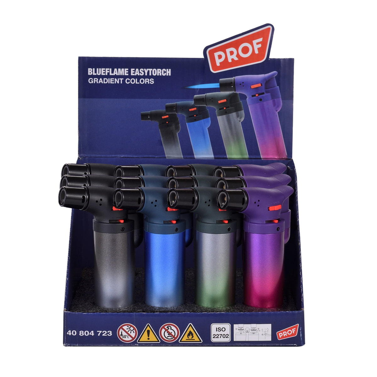 Prof | Sturmfeuerzeug Jet Flame Easy Torch Gradient Colors