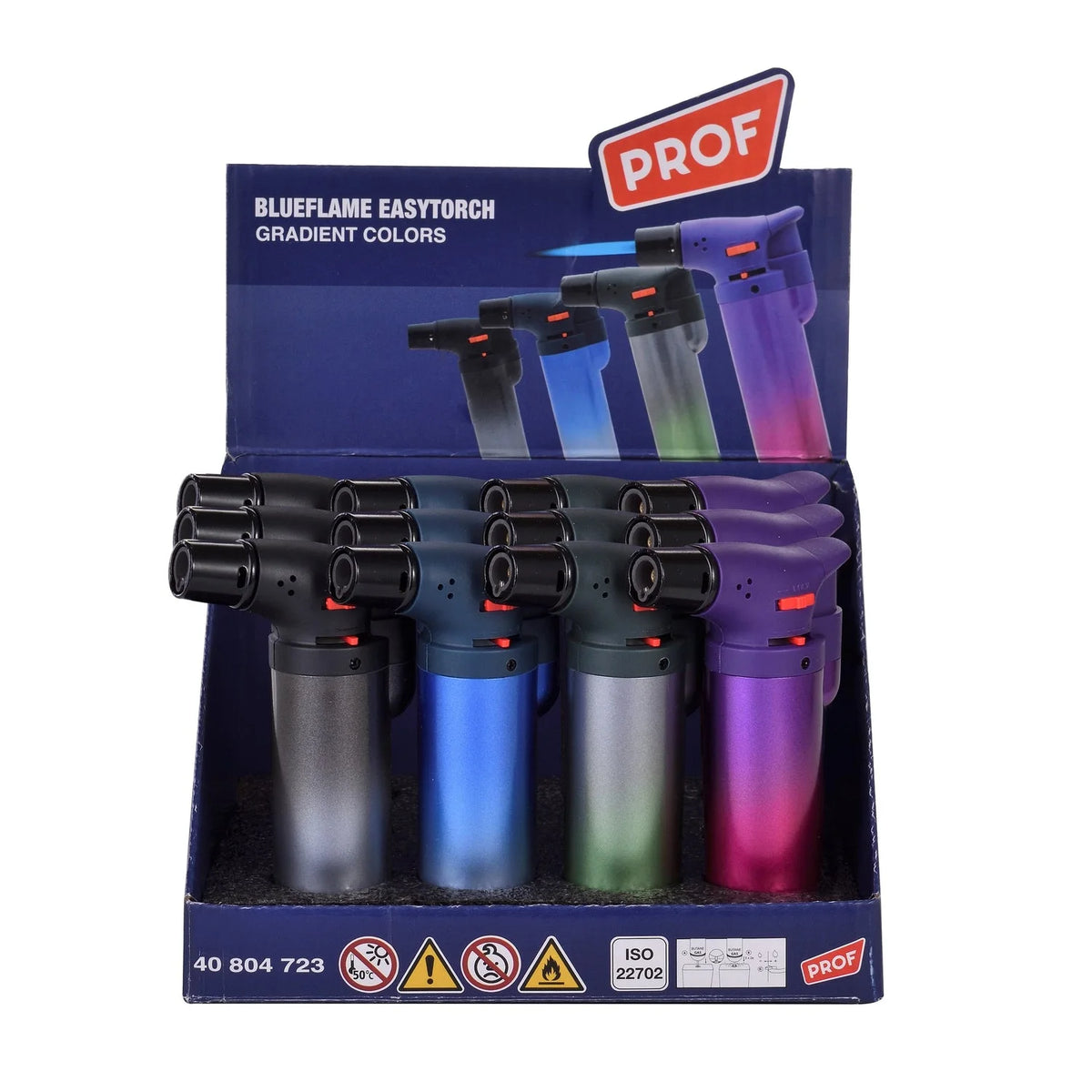 Prof | Sturmfeuerzeug Jet Flame Easy Torch Gradient Colors - dein-Onlineheadshop.de