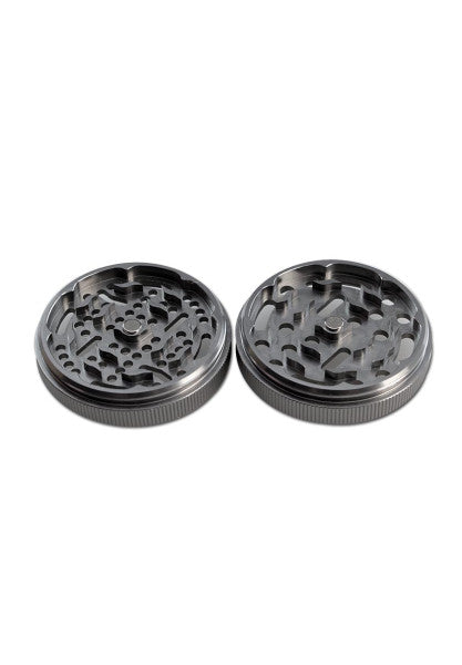 Black Leaf - 5 tlg. Aluminium-Grinder - Ø63mm - B-Ware