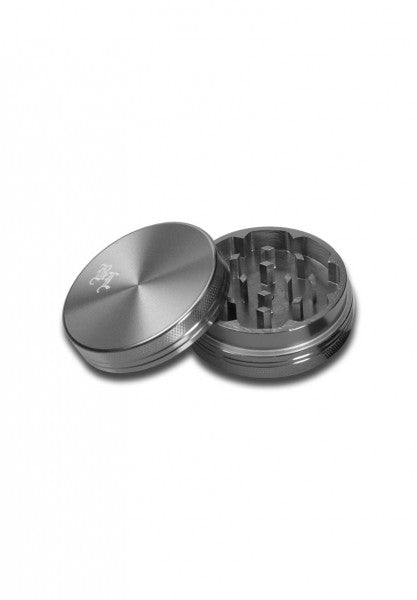 Black Leaf Aluminium Grinder 2-tlg. magnetisch - viele Farben - Ø 50mm