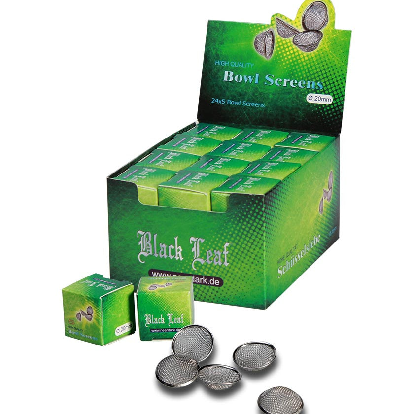 Black Leaf Edelstahl-Schüsselsieb - versch. Größen