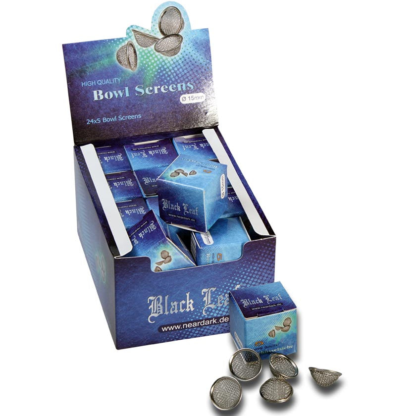 Black Leaf Edelstahl-Schüsselsieb - versch. Größen