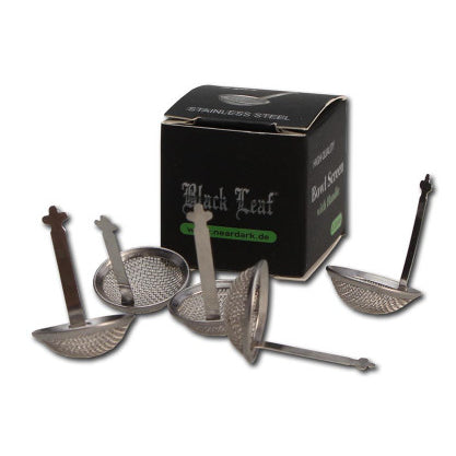 Black Leaf Edelstahl-Schüsselsieb - 5er Pack -  Ø 20mm