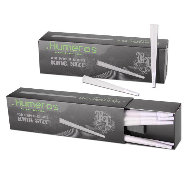 Black Leaf King Size Cones | konische Hülsen | 100 Hülsen Länge 109mm