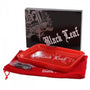 Black Leaf Rolling Tray mit LED-Beleuchtung, Mixtablett in rot
