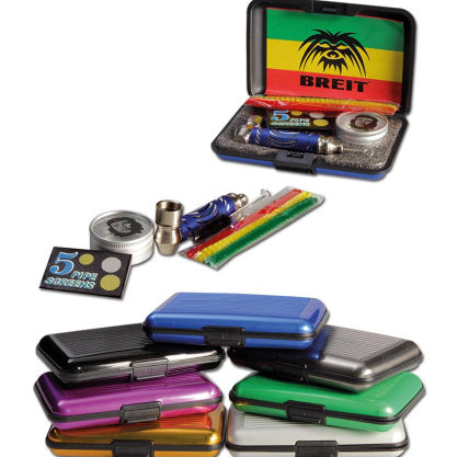 Breitseite - Handpfeife Metall-Purpfeife Set - Länge 80mm vers. Farben - dein-Onlineheadshop.de