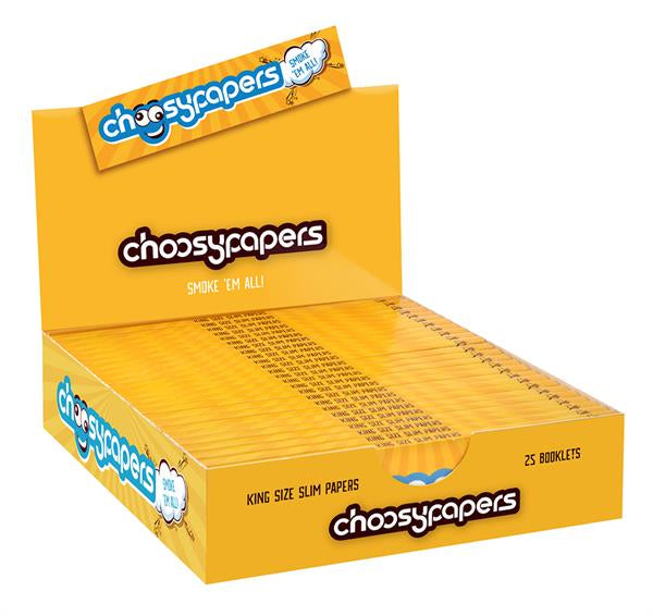 Choosy | King Size Slim - Longpapers Drehpapiere Zigarettenpapier