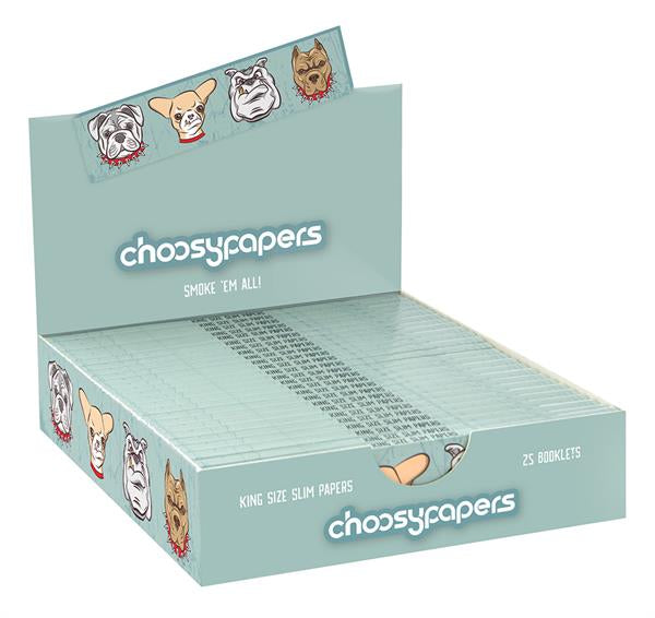 Choosy | King Size Slim - Longpapers Drehpapiere Zigarettenpapier