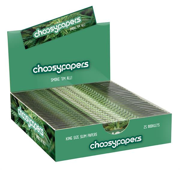 Choosy | King Size Slim - Longpapers Drehpapiere Zigarettenpapier