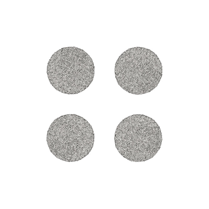 Storz & Bickel - Dosierkapsel Füllkissen, 
4x Füllkissen - ca. Ø 13 x 6 mm für Dosierkapseln und Crafty, Mighty oder Plenty geeignet Ansicht von oben