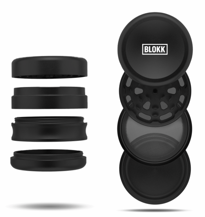 Blokk GRND GO - NV Grinder x Blokk Kräutermühle - Ø 40mm - dein-Onlineheadshop.de