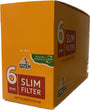 GIZEH Slim Filter - Zigarettendrehfilter 120er Beutel - Ø 6mm - dein-Onlineheadshop.de