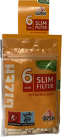 GIZEH Slim Filter - Zigarettendrehfilter 120er Beutel - Ø 6mm - dein-Onlineheadshop.de