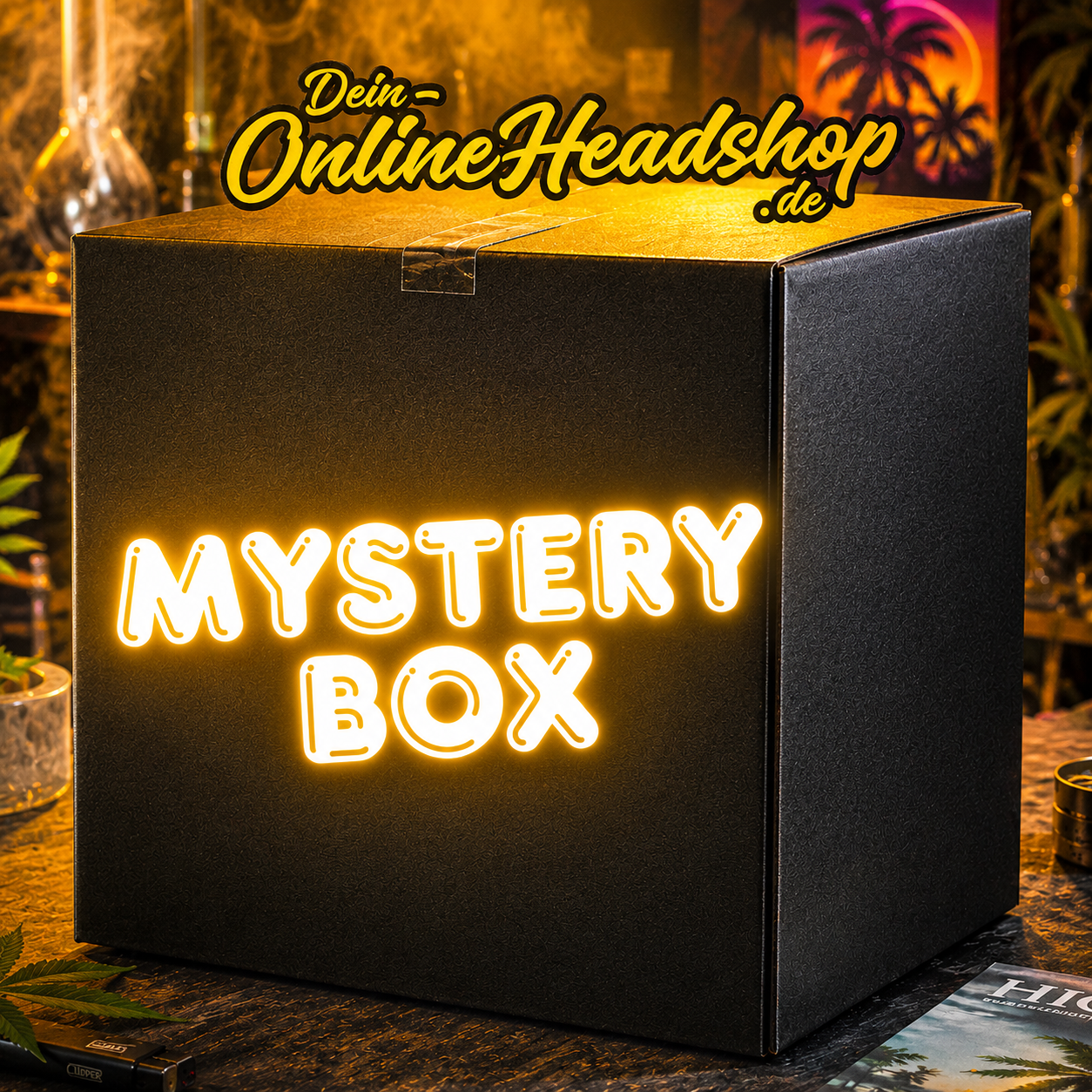 Mystery Box für Stoner - deine Kiffer Box - Überraschungspaket