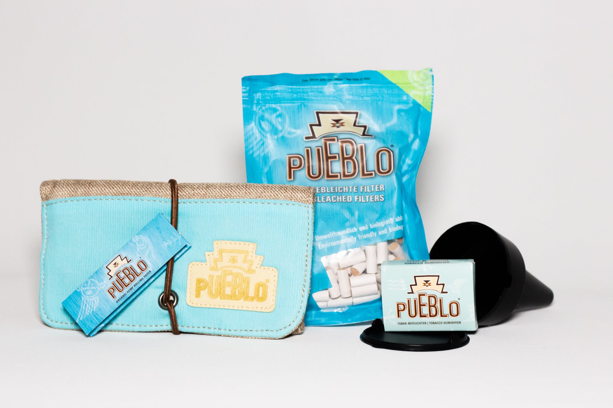 Pueblo Tabaktasche "Jute" einzeln - oder als SET - Neues Design - dein-Onlineheadshop.de