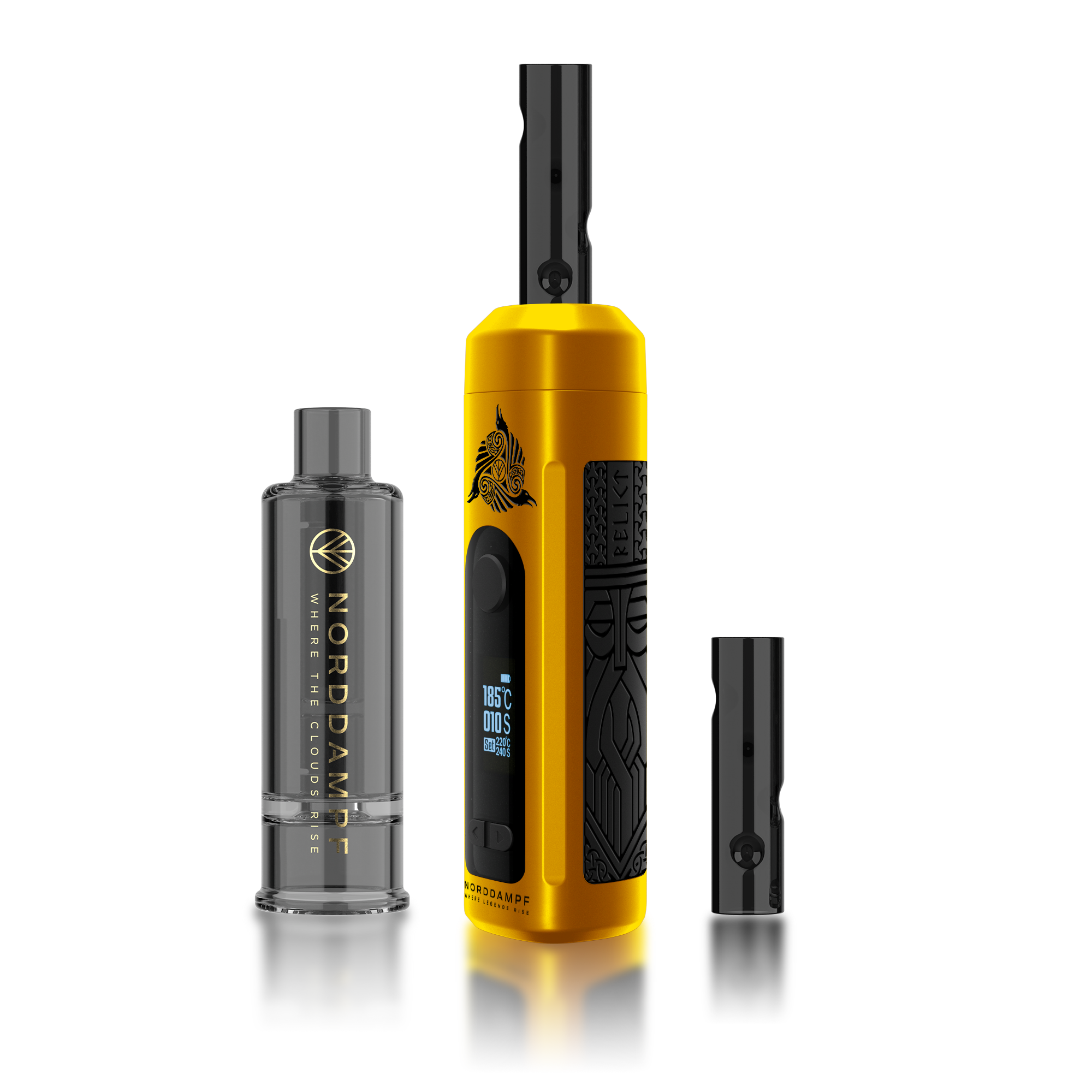 Norddampf RELICT Vaporizer  Golden Saga Limited Edition - dein-Onlineheadshop.de