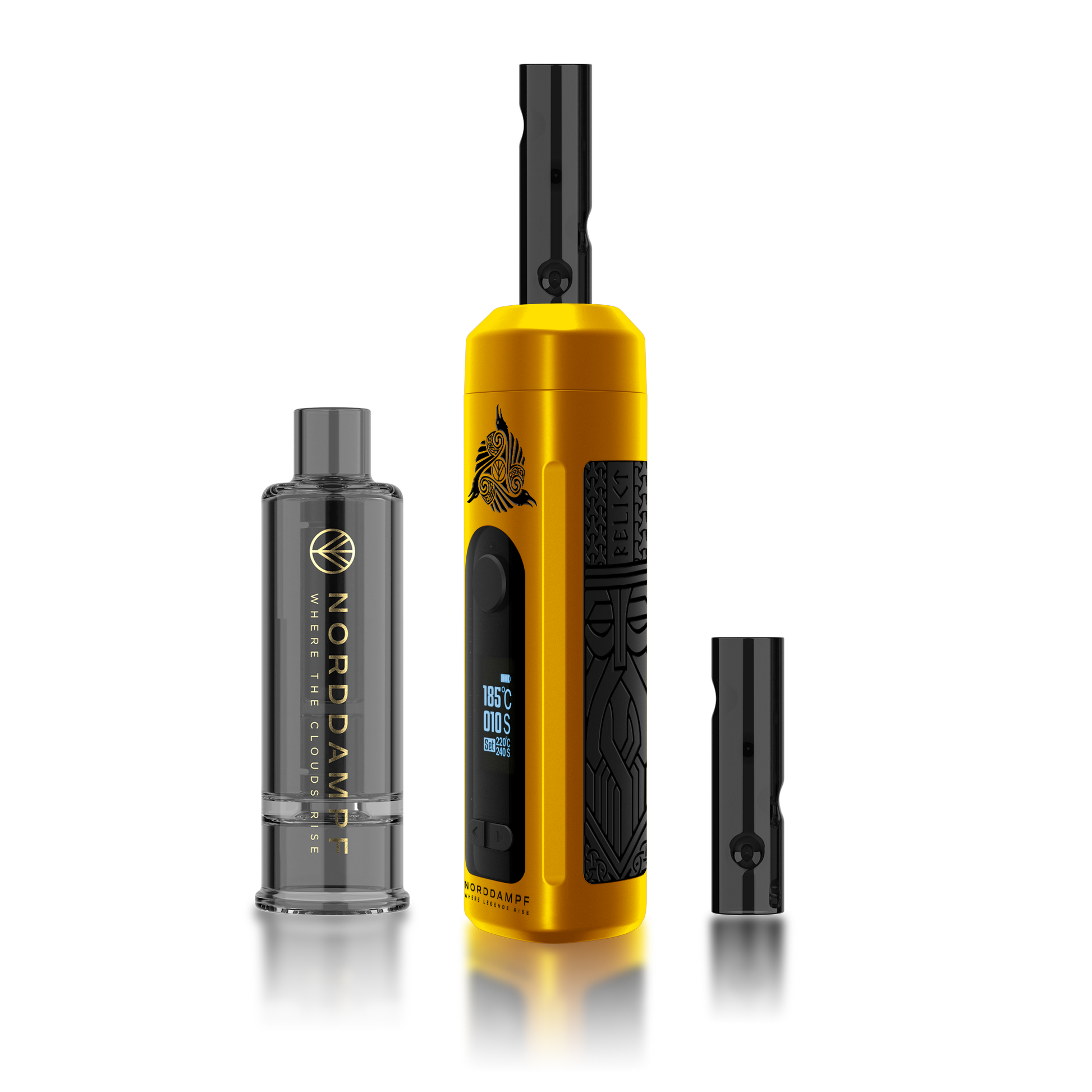 Norddampf RELICT Vaporizer  Golden Saga Limited Edition - dein-Onlineheadshop.de