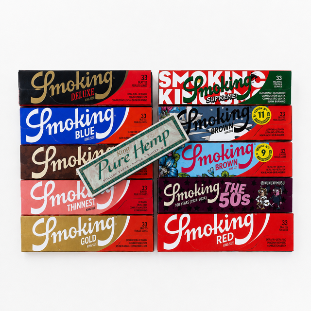 Smoking Longpapers - Test Paket - 10x verschiedene Packung von SmoKing