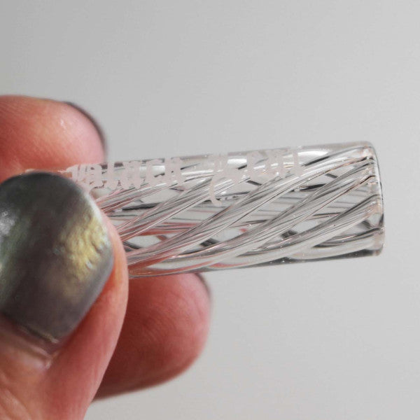 Black Leaf "7-Loch Glastips" zum Eindrehen im 5er Pack 8mm