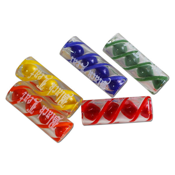 Black Leaf "Glastips mit Schlitz" zum Eindrehen - 5er Pack