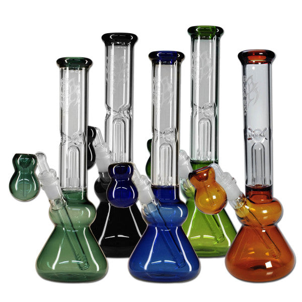 Black Leaf Kolben-/ Eisbong - Kuppelperkolator - Höhe 310mm