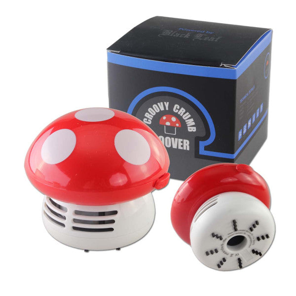 Black Leaf Brösel-Staubsauger in Pilzform - Tischsauger