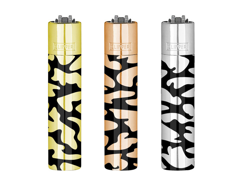 Clipper Feuerzeug - Metallversion - "Camouflage"