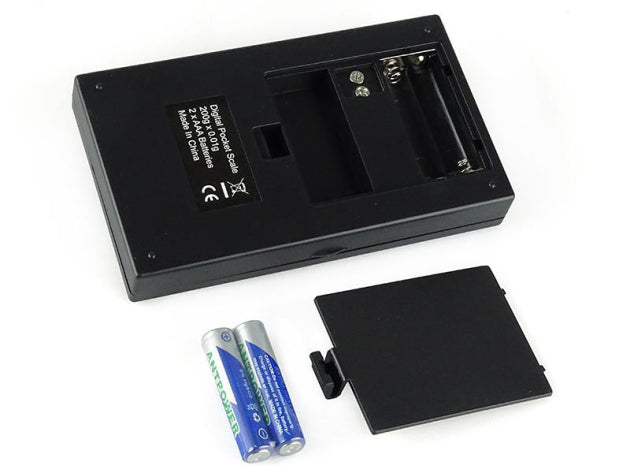 Digital Pocket Scale - Digitalwaage 0,01-200g - inkl. 2xAAA Batterien