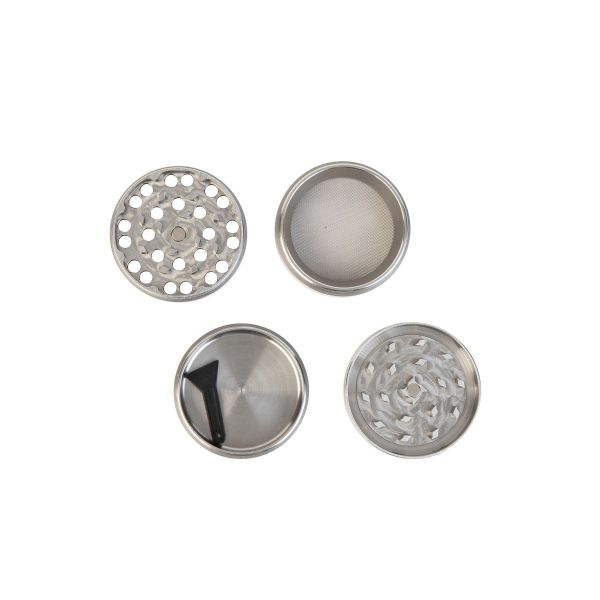 Heisenberg "Edelstahl-Grinder" 4 tlg. - Ø 50mm