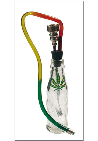 Black Leaf - Flaschenbong - Coke - Höhe 160mm