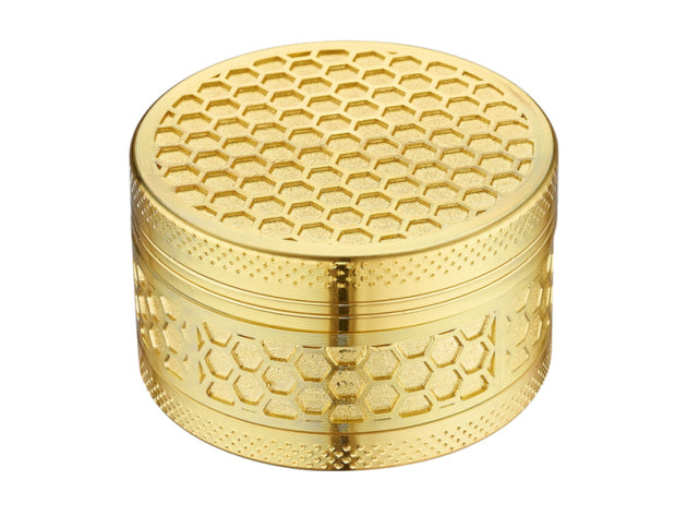 Champ High Aluminium-Grinder "Honeycomb" 3-tlg. Ø 50mm