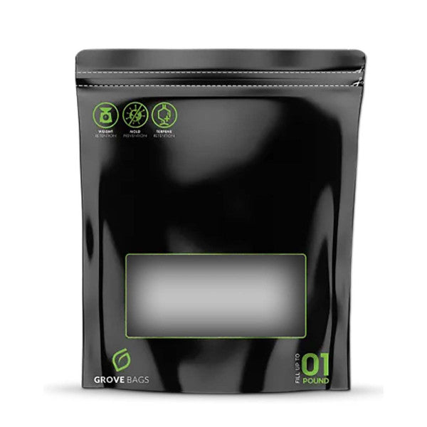 Grove Bags TerpLoc Beutel mit Fenster - 3.5-500g